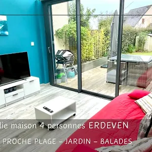  Hébergement de vacances Jolie Petite Maison A 500m De La D'erdeven